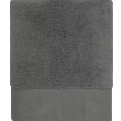 Sensei Maison Serviette de toilette Zéro Twist 560 g/m² Anthracite 50x100 cm SENSOFT