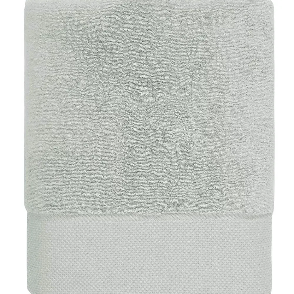 Sensei Maison Serviette de toilette Zéro Twist 560 g/m² Gris Perle 50x100 cm SENSOFT