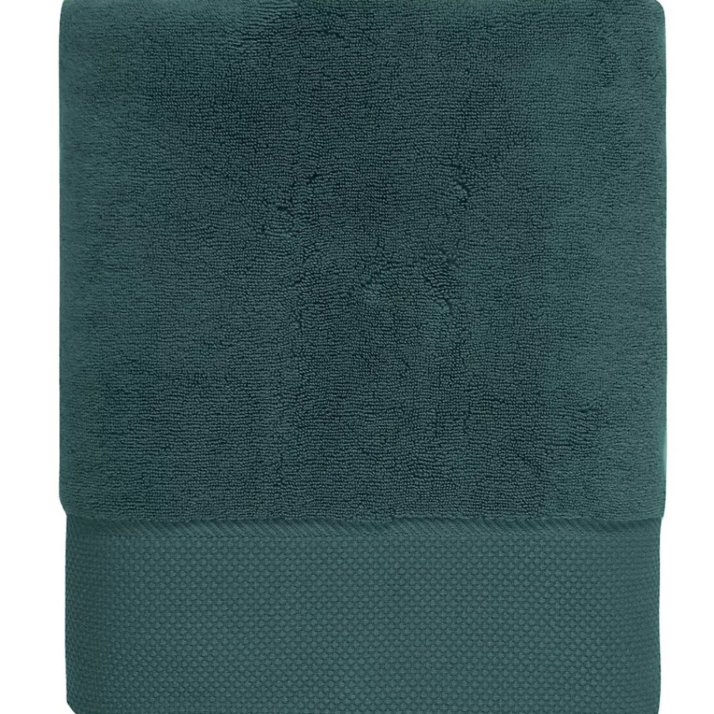 Sensei Maison Serviette de toilette Zéro Twist 560 g/m² Petrol 50x100 cm SENSOFT