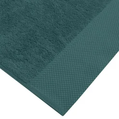 Sensei Maison Serviette de toilette Zéro Twist 560 g/m² Petrol 50x100 cm SENSOFT