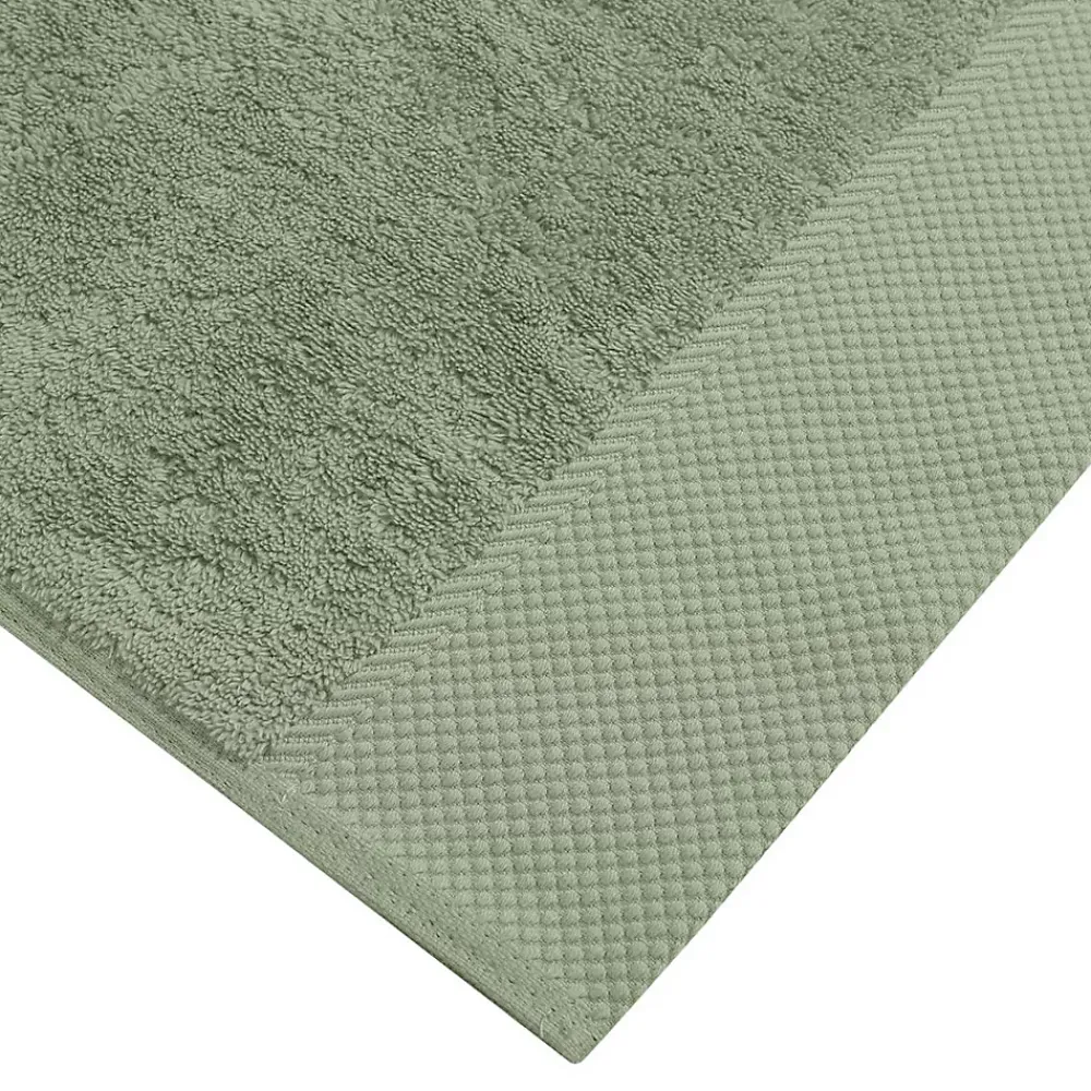 Sensei Maison Serviette de toilette Zéro Twist 560 g/m² Sauge 50x100 cm SENSOFT