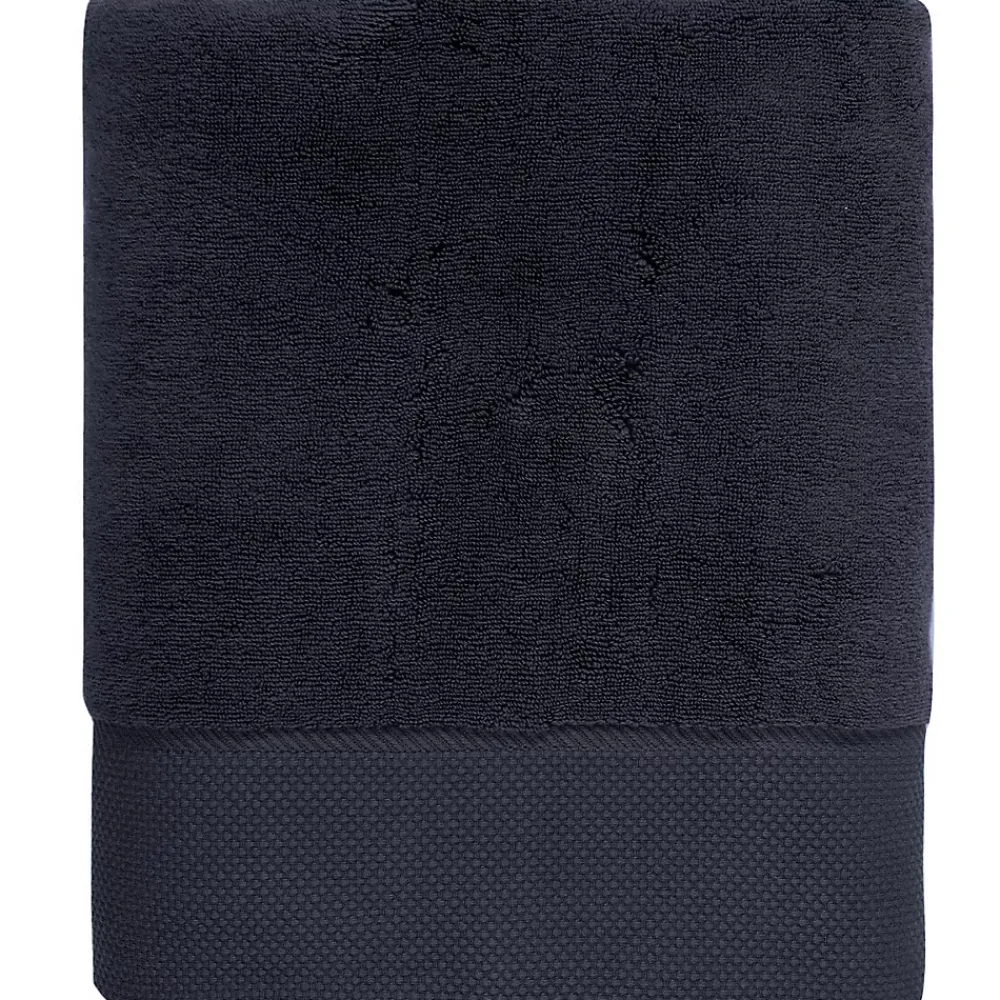 Sensei Maison Serviette de toilette Zéro Twist 560 g/m² Bleu Nuit 50x100 cm SENSOFT