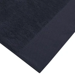 Sensei Maison Serviette de toilette Zéro Twist 560 g/m² Bleu Nuit 50x100 cm SENSOFT