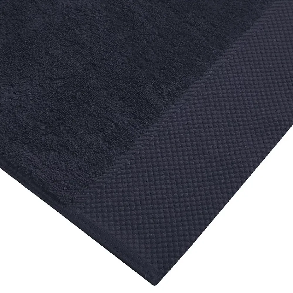 Sensei Maison Serviette de toilette Zéro Twist 560 g/m² Bleu Nuit 50x100 cm SENSOFT