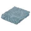 Atmosphera Créateur D'Intérieur Serviette de toillette Cisel - coton - bleu - 30x50 cm - Atmosphera
