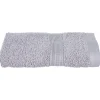 Serviette De Toilette|Atmosphera Créateur D'Intérieur Serviette invité Essentiel - coton 450 gr/m² - gris taupe 30x50 cm - Atmosphera