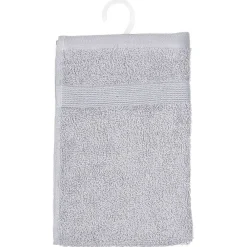 Serviette De Toilette|Atmosphera Créateur D'Intérieur Serviette invité Essentiel - coton 450 gr/m² - gris taupe 30x50 cm - Atmosphera