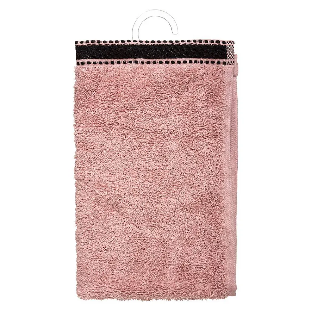 Serviette De Toilette|Atmosphera Créateur D'Intérieur Serviette invité Joia - coton 550 gr/m² - rose 30x50 cm - Atmosphera