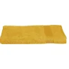 Eden Serviette ou drap de bain 100 x 150 cm Couleur moderne ocre