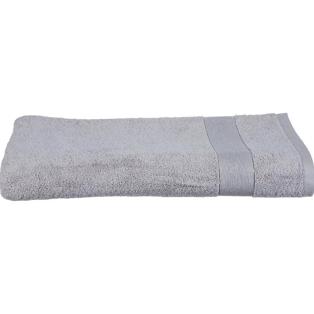 Serviette De Toilette|Eden Serviette ou drap de bain 100 x 150 cm Couleur moderne taupe