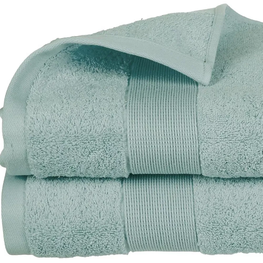 Eden Serviette ou drap de bain 100 x 150 cm Couleur moderne givre