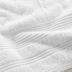 Eden Serviette ou drap de douche 70 x 130 cm Tendresse blanc