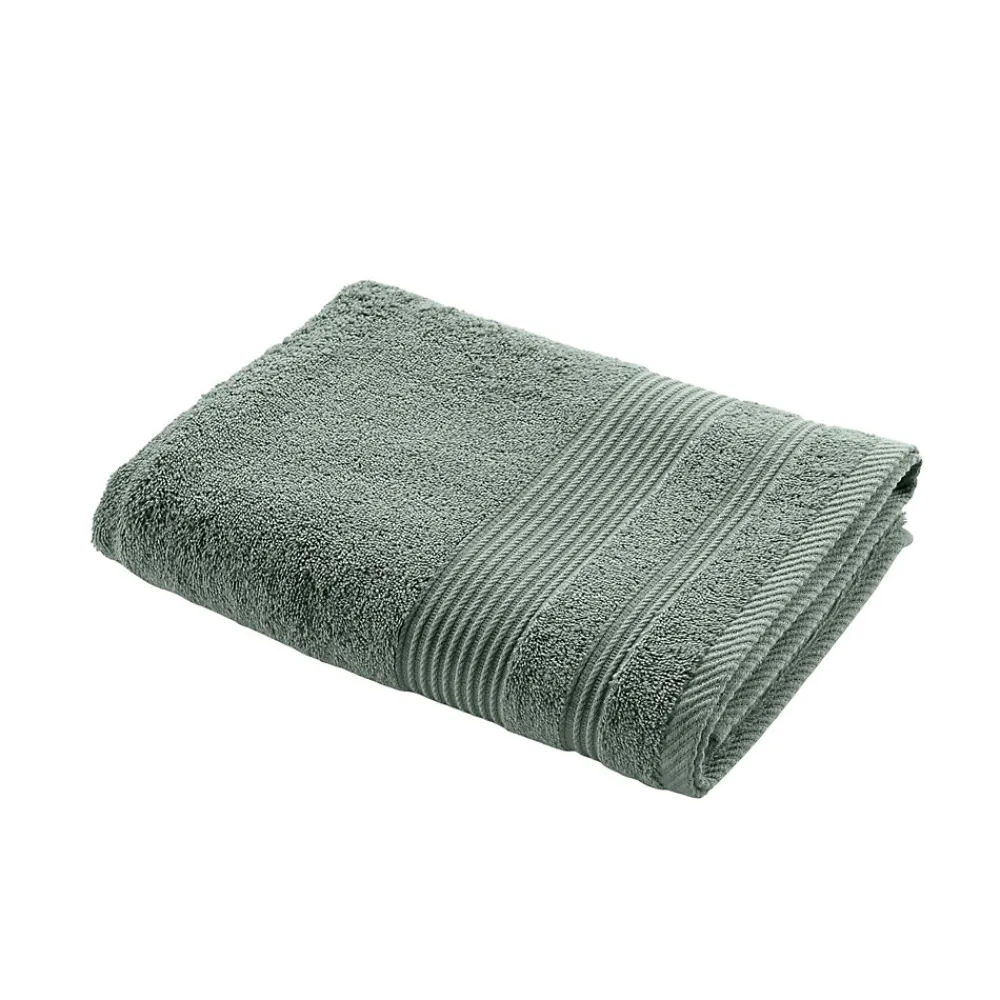 Eden Serviette ou drap de douche 70 x 130 cm Tendresse vert cèdre