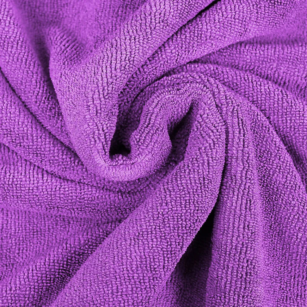 Serviette De Bain|Vivezen Serviette poncho de bain ou de plage - Adulte - Violet -