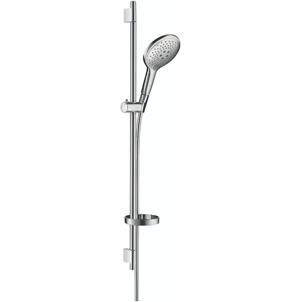 Hansgrohe Set de douche 150 3jet avec barre Unica'S puro 90 cm et porte-savon chromé Raindance Select S