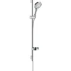 Hansgrohe Set de douche 120 3jet PowderRain avec barre Unica'S puro 90 cm et porte-savon chromé Raindance Select