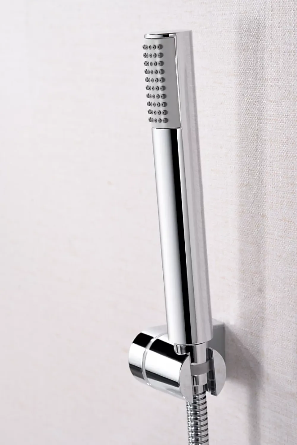 Robinet De Baignoire|Imex Products Set vascadoccia cromo en laiton et zama avec douchette ronde et flexible PVC 180 cm