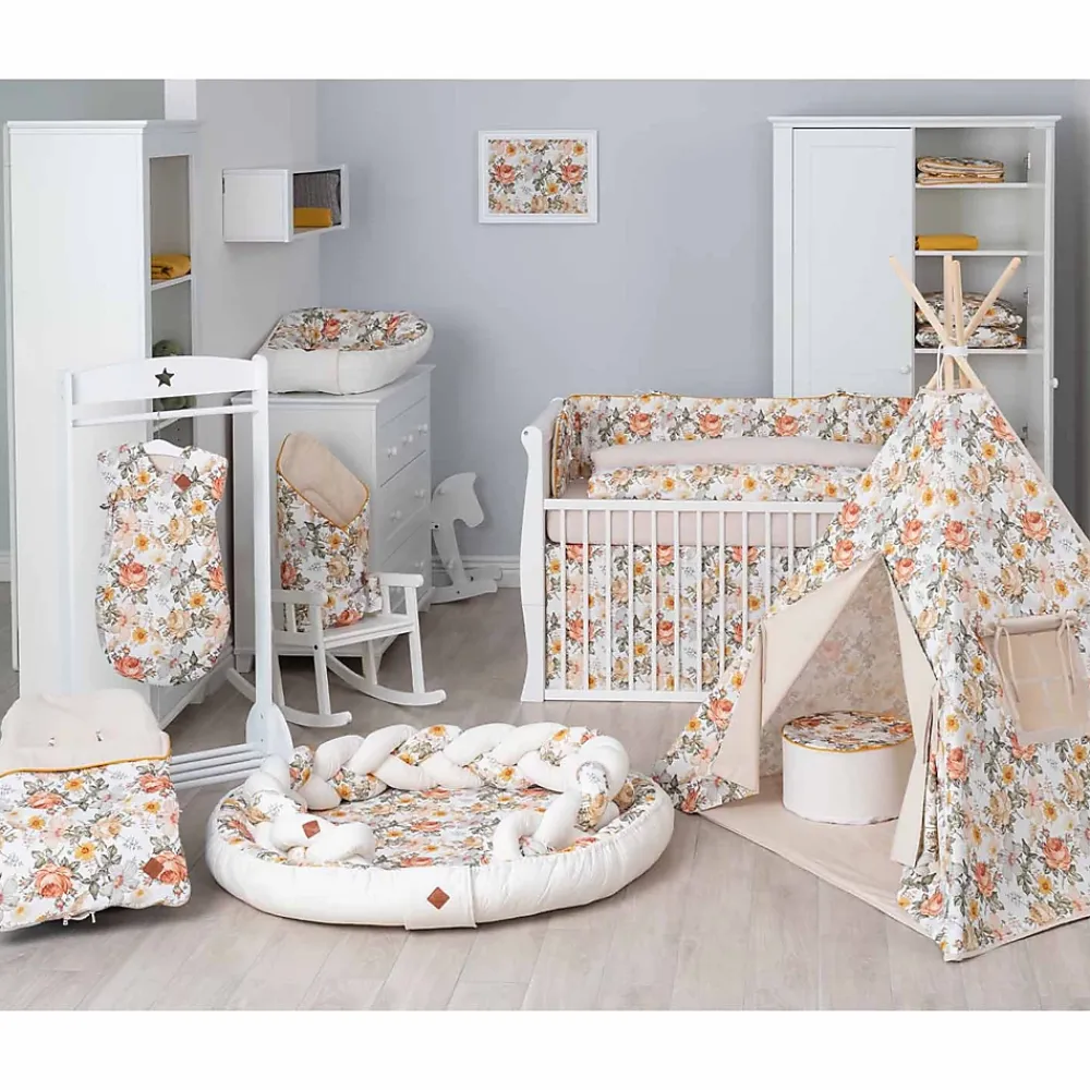 Sevira Kids Lingettes bébé lavables en 100% coton 8 pièces Néo Vintage
