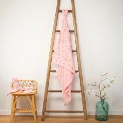 Sevira Kids Maxi lange en gaze de coton Rosella