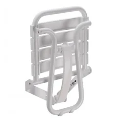 Siège De Douche|Godonnier Siège de douche en aluminium blanc charge maximale 225 kg