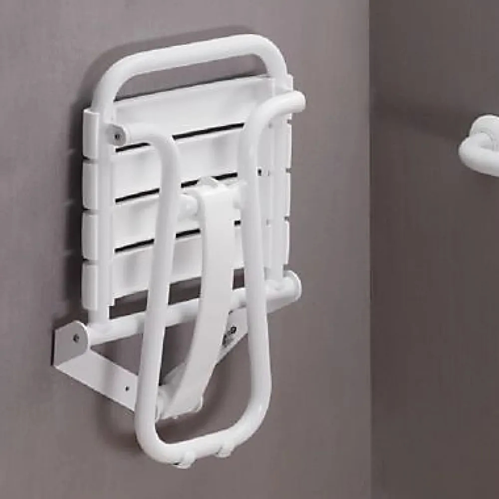 Siège De Douche|Godonnier Siège de douche en aluminium blanc charge maximale 225 kg