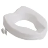 Wc Pmr|Aidapt Siège de toilette surélevé en plastique sans couvercle Senator blanc - Hauteur 5 cm