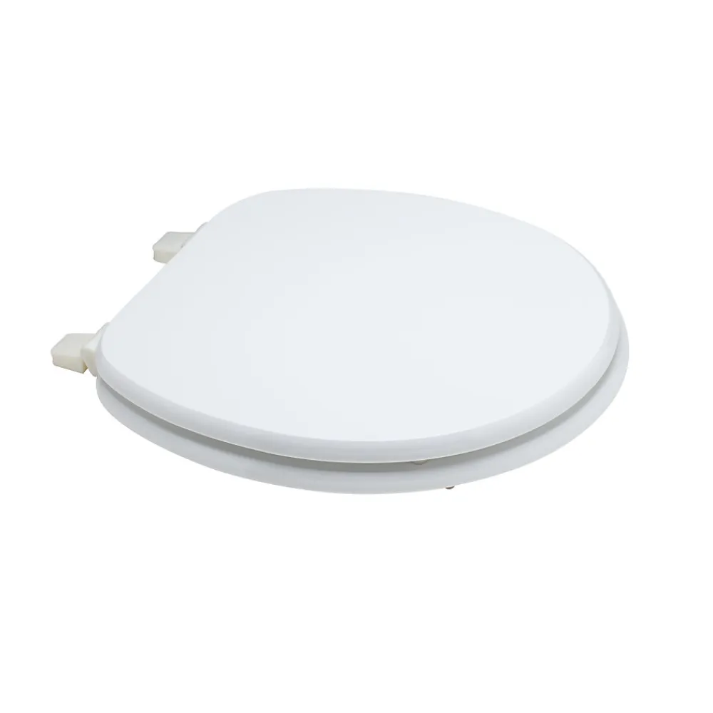 Kiamami Valentina Siège De Toilette Universel En Mdf Avec Charnières En Nylon