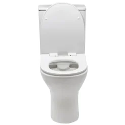 Wc À Poser|Siko Combi WC à poser sans bride, avec abattant slim softclose - remplissage par le côté (EUR990)