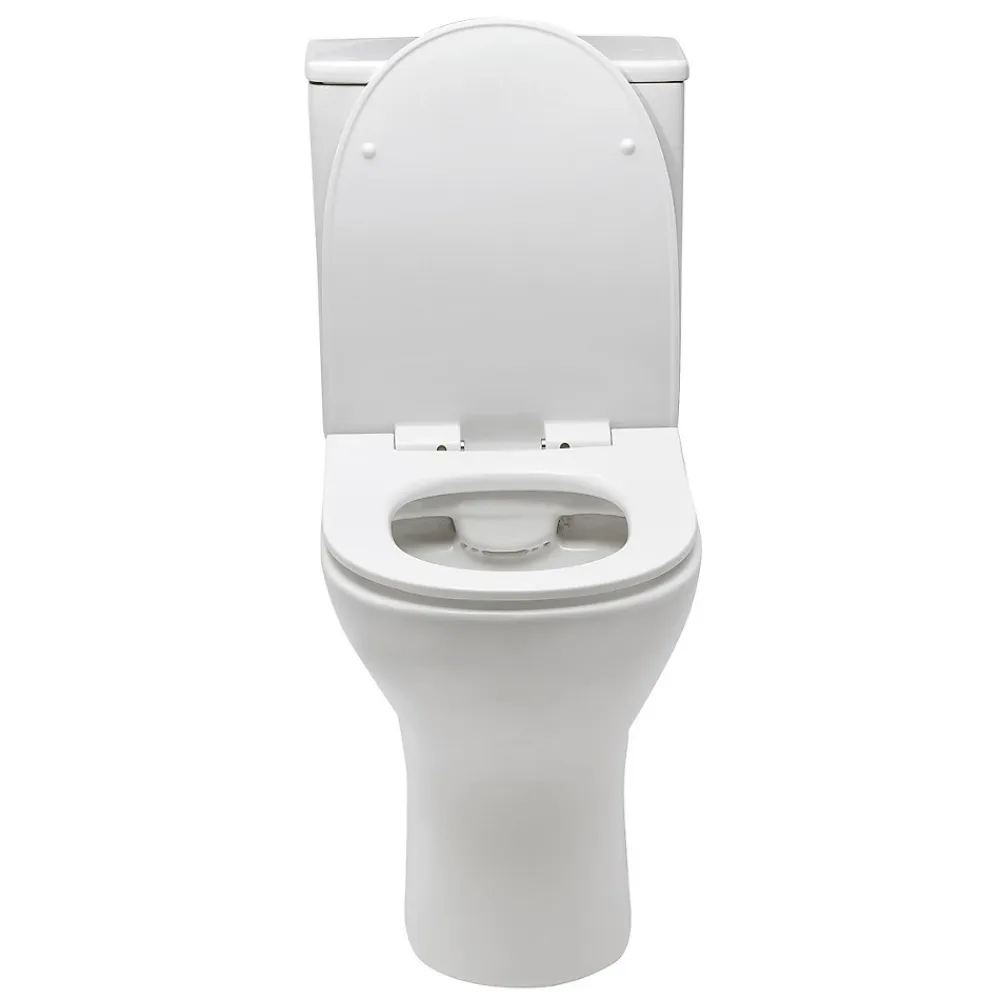 Wc À Poser|Siko Combi WC à poser sans bride, avec abattant slim softclose - remplissage par le côté (EUR990)