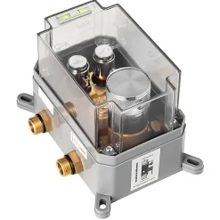 Colonne De Douche Encastrable|Silla Global Silla Élégant Colonne de Douche en Laiton Encastrée, Ensemble de Douche Thermostatique, Chrome