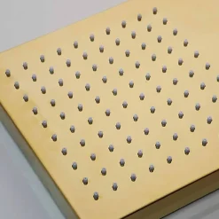 Silla Global Silla Élégant Colonne de Douche Encastrée Ensemble de Douche Mécanique Système de Douche Encastrable, Doré