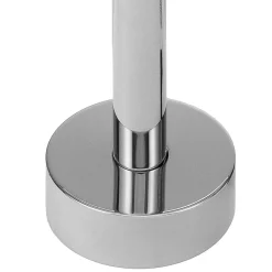Silla Global Silla élégant Robinet de Baignoire sur pied avec inverseur et bec rotatif avec douchette et flexible, Chrome