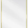Miroir Grossissant|Silla Global SILLA Miroir mural ovale, 90 x 45 cm, cadre doré