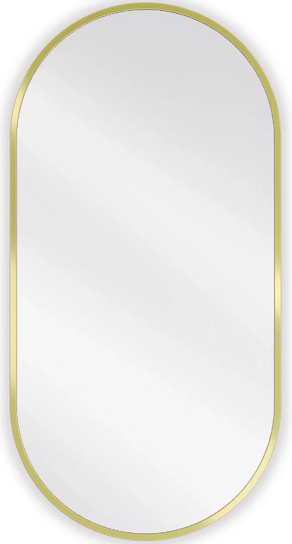 Miroir Grossissant|Silla Global SILLA Miroir mural ovale, 80 x 40 cm, cadre doré