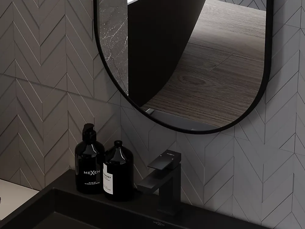 Miroir Grossissant|Silla Global SILLA Miroir mural ovale, 70 x 50 cm, cadre noir