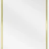 Miroir Grossissant|Silla Global SILLA Miroir mural ovale, 100 x 35 cm, cadre doré