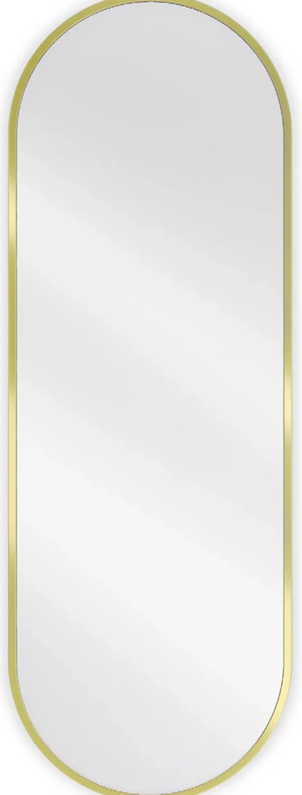 Miroir Grossissant|Silla Global SILLA Miroir mural ovale, 100 x 35 cm, cadre doré