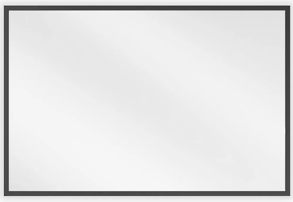 Silla Global SILLA Miroir mural rectangulaire, 60 x 40 cm, cadre noir