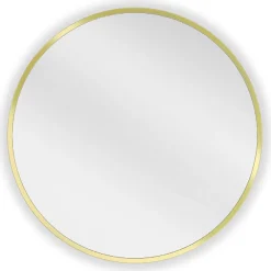 Miroir Grossissant|Silla Global SILLA Miroir mural rond, 30 cm, cadre doré