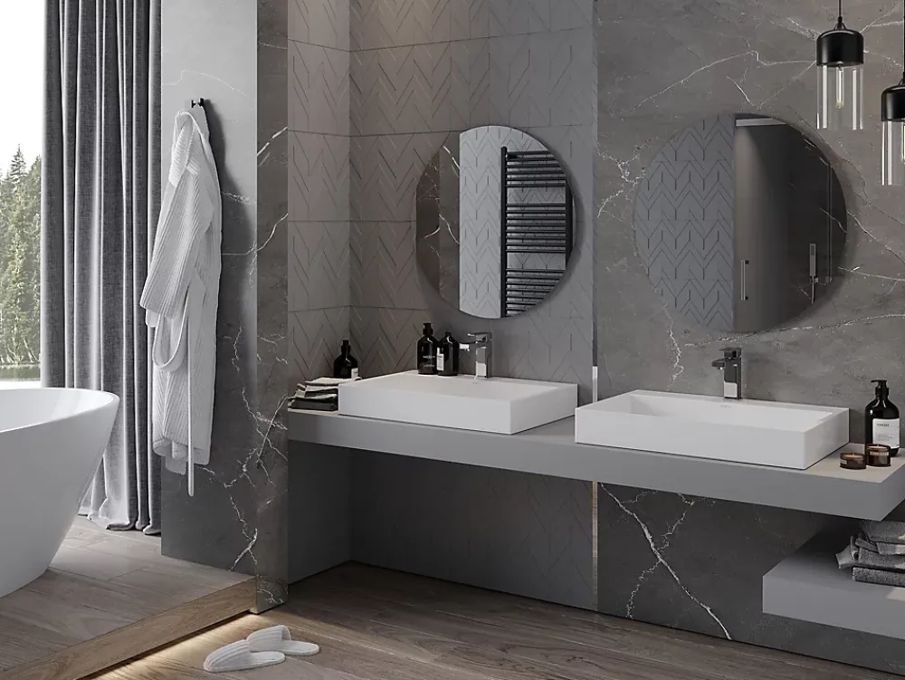 Miroir Grossissant|Silla Global SILLA Miroir mural rond, 70 cm, sans cadre