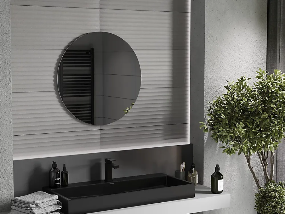 Miroir Grossissant|Silla Global SILLA Miroir mural rond, 70 cm, sans cadre