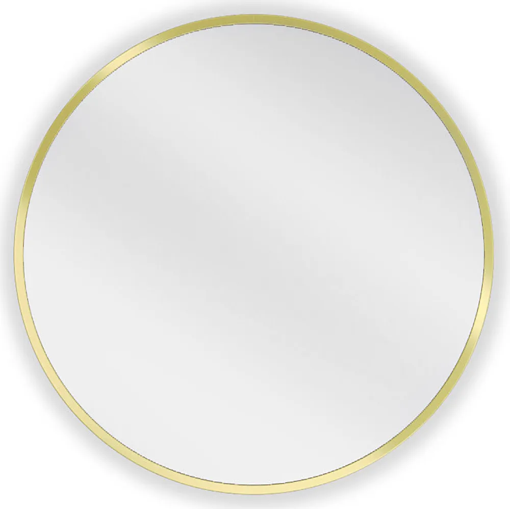 Miroir Grossissant|Silla Global SILLA Miroir mural rond, 45 cm, cadre doré