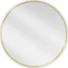 Miroir Grossissant|Silla Global SILLA Miroir mural rond, 70 cm, cadre doré