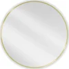 Miroir Grossissant|Silla Global SILLA Miroir mural rond, 80 cm, cadre doré