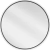 Silla Global SILLA Miroir mural rond, 75 cm, cadre noir
