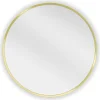Silla Global SILLA Miroir mural rond, 40 cm, cadre doré