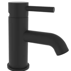 Silla Global SILLA Mitigeur lavabo moderne en Laiton, économie d'eau, Noir