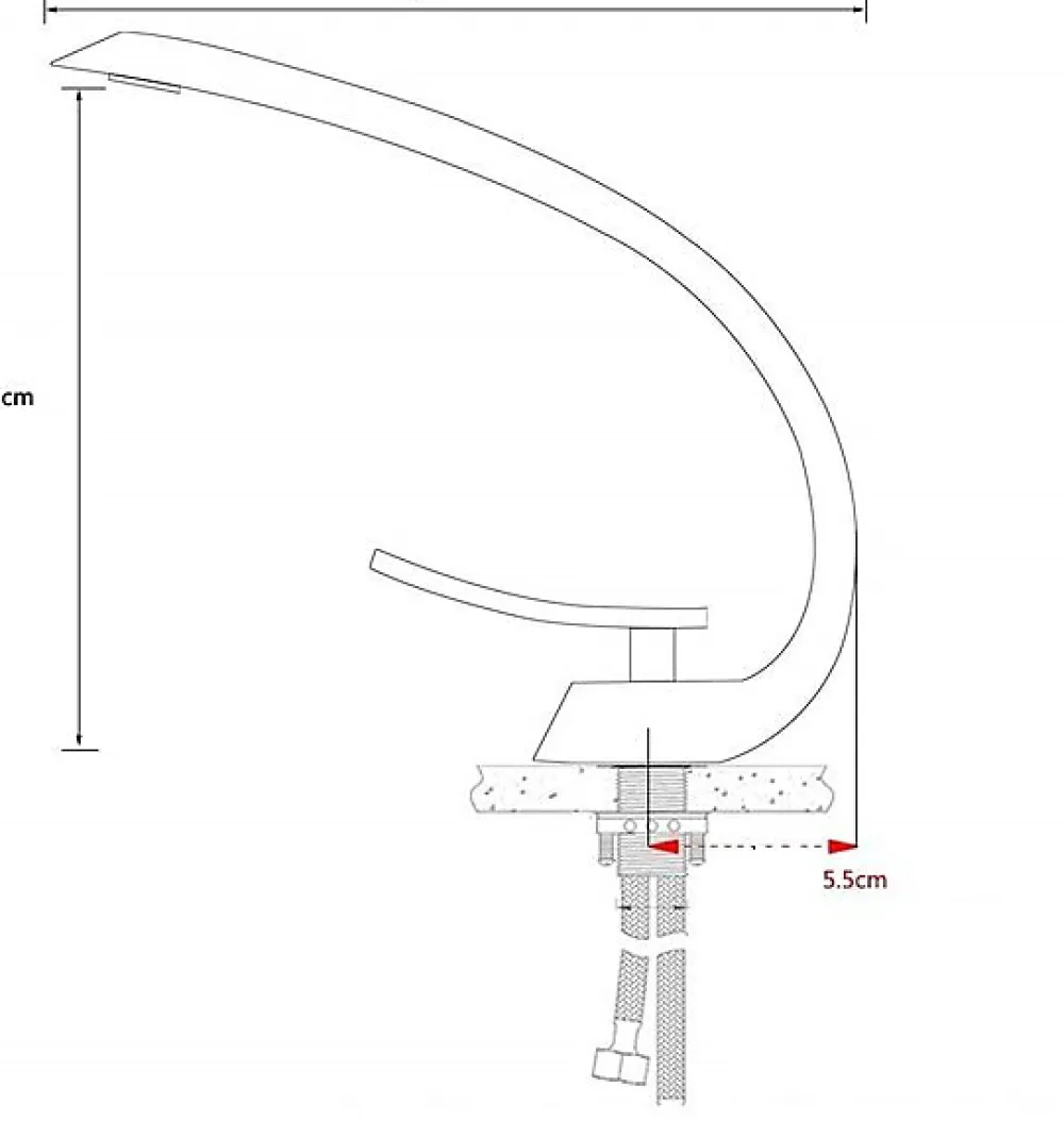 Robinet Lavabo Et Vasque|Silla Global SILLA Mitigeur lavabo moderne en Laiton, économie d'eau, Doré