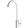 Silla Global SILLA Mitigeur lavabo moderne en Laiton, économie d'eau, Chromé