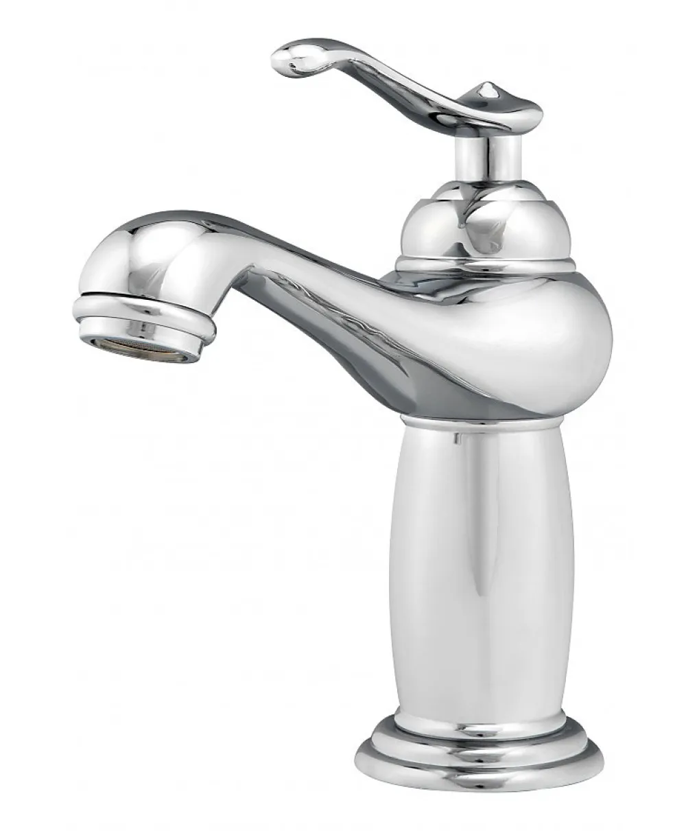 Robinet Lavabo Et Vasque|Silla Global SILLA Mitigeur lavabo retro en Laiton, économie d'eau, Chromé